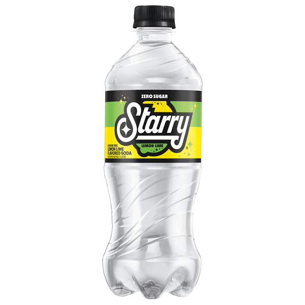 Starry Zero Sugar Caffeine Free Lemon Lime Soda