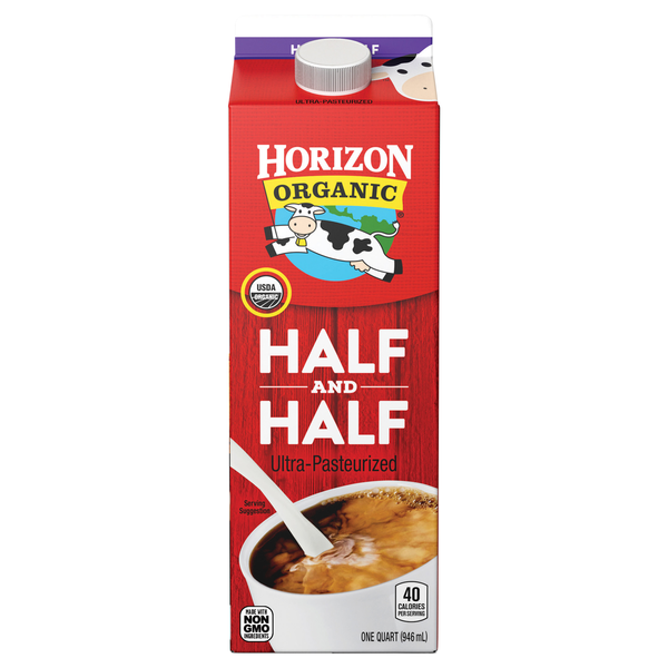 Horizon Organic Half & Half Cream