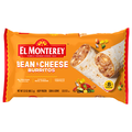 El Monterey Burritos Bean & Cheese Family Pack - 8 ct Frozen Meal