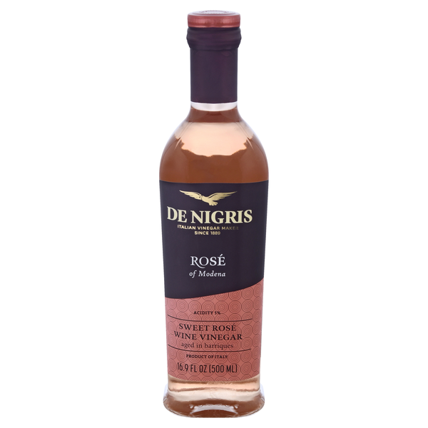 De Nigris Sweet Rose Wine Vinegar