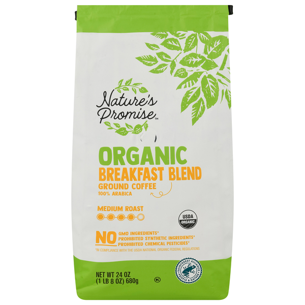 Nature's Promise Organic Breakfast Blend Medium Roast Ground Coffee