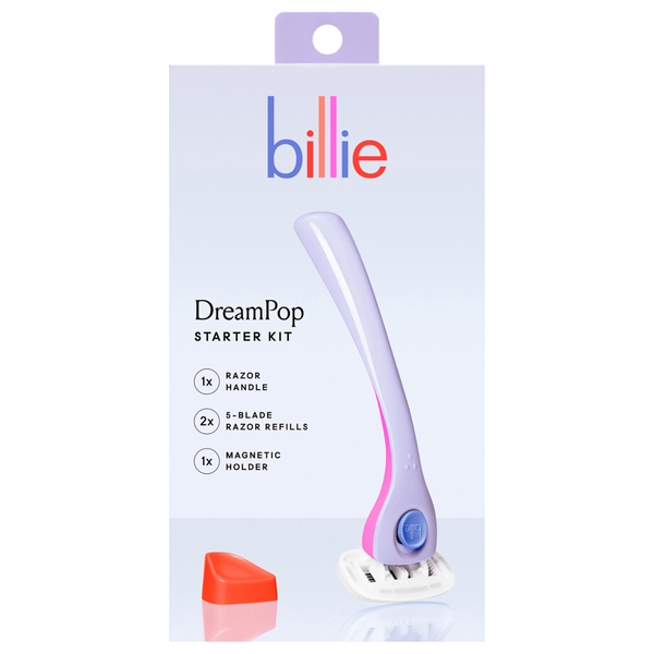 Billie DreamPop Starter Kit Razor Handle + 5 Blade Refills