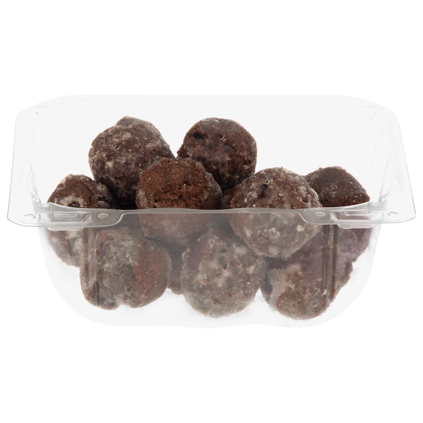 Hannaford Bakery Devil's Food Cake Chocolate Donut Holes