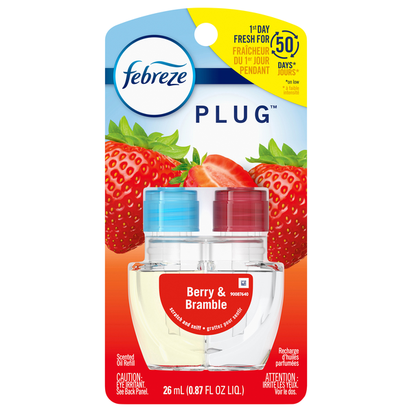 Febreze Plug Berry & Bramble Scented Oil Refill