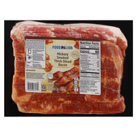 Food Lion Hickory Smoked Thick Cut Bacon Sliced