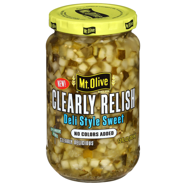 Mt. Olive Deli Style Sweet Clearly Relish