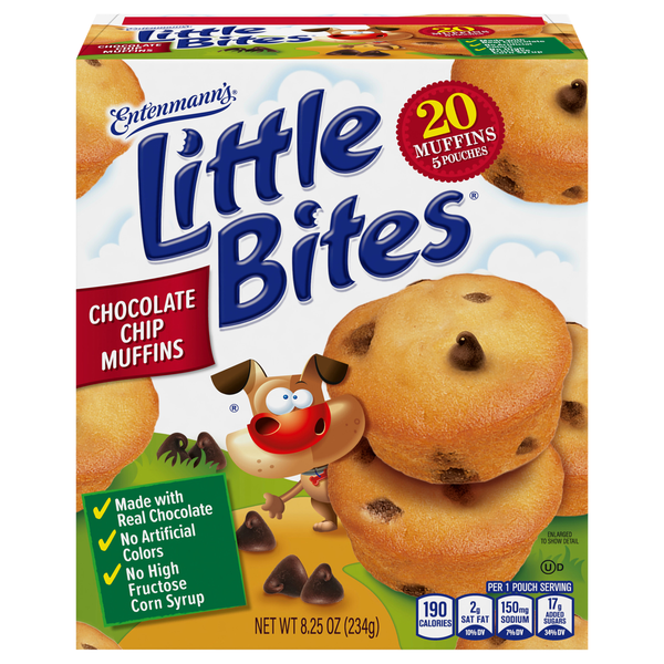 Entenmann's Little Bites Chocolate Chip Mini Muffins - 5 ct