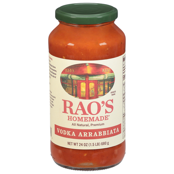 Rao's Homemade All Natural Vodka Arrabbiata Pasta Sauce