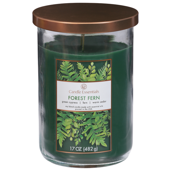 Candle Essentials Forest Fern Scented
