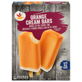 Our Brand Orange Cream Bars - 12 ct