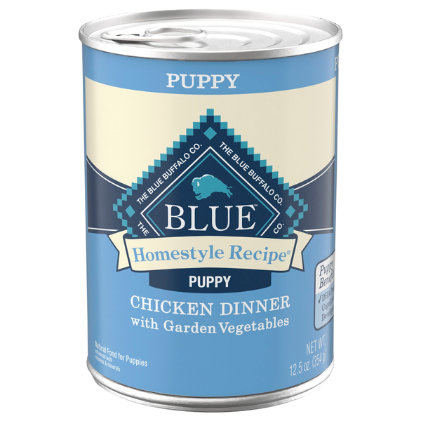 Blue Buffalo Homestyle Recipe Chicken Dinner w/Vegetables Wet Puppy Food