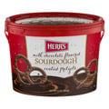 Herr's Milk Chocolate Flavored Sourdough Coated Pretzels