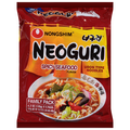 NeoGuri Udon Type Noodles Spicy Seafood - 4 ct