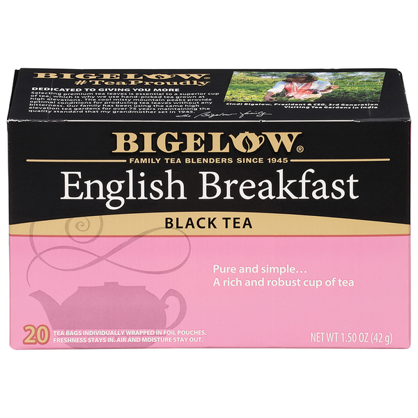Bigelow English Breakfast Black Tea Bags