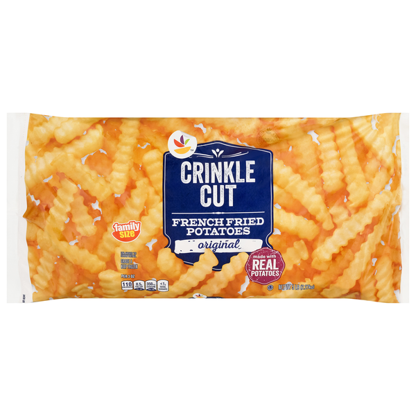Stop & Shop Original Crinkle Cut French Fried Potatoes Family Size Frozen