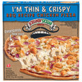 Screamin' Sicilian I'm Thin & Crispy BBQ Recipe Chicken Pizza Frozen