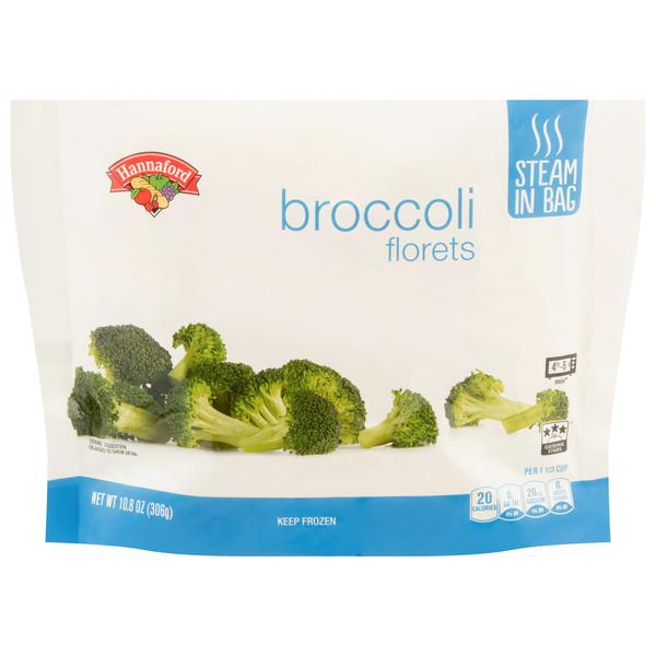Hannaford Steam In Bag Broccoli Florets Frozen