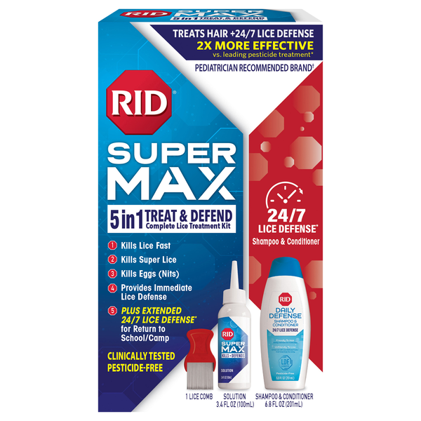 RID Super Max Complete Lice Elimination Kit