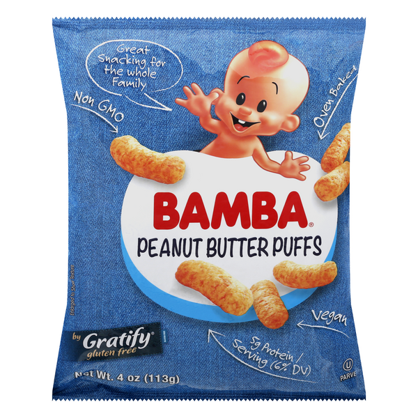bamba peanut butter puffs for babies