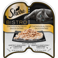 SHEBA Perfect Portions Bistro Chicken in Alfredo Sauce Wet Cat Food - 2 ct