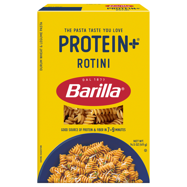 Barilla Protein+ Plant-Based Rotini Pasta