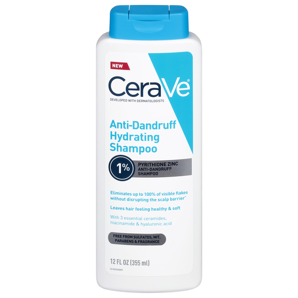 CeraVe Hydrating Anti-Dandruff Shampoo