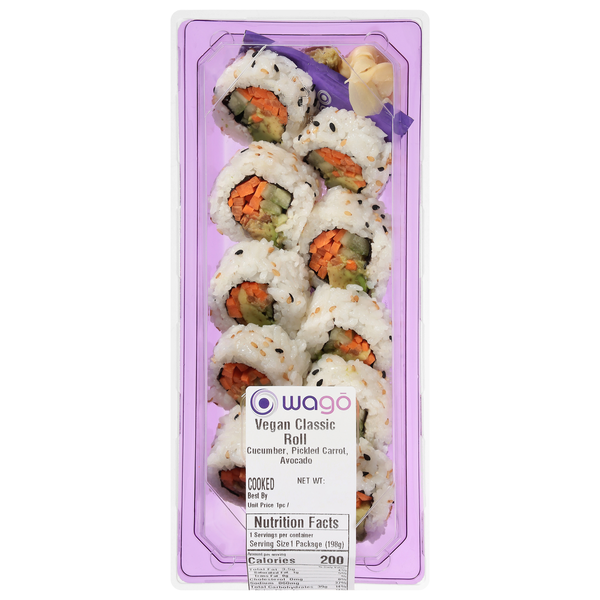 WAGO Vegan Classic Sushi Roll