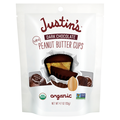 Justin's Organic Mini Dark Chocolate Peanut Butter Cups Candy
