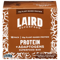 Laird Superfood Double Chocolate Peanut Butter 10g Protein Bars - 10 ct