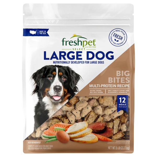 Save on Freshpet Select Big Bites Multi-Protein Recipe