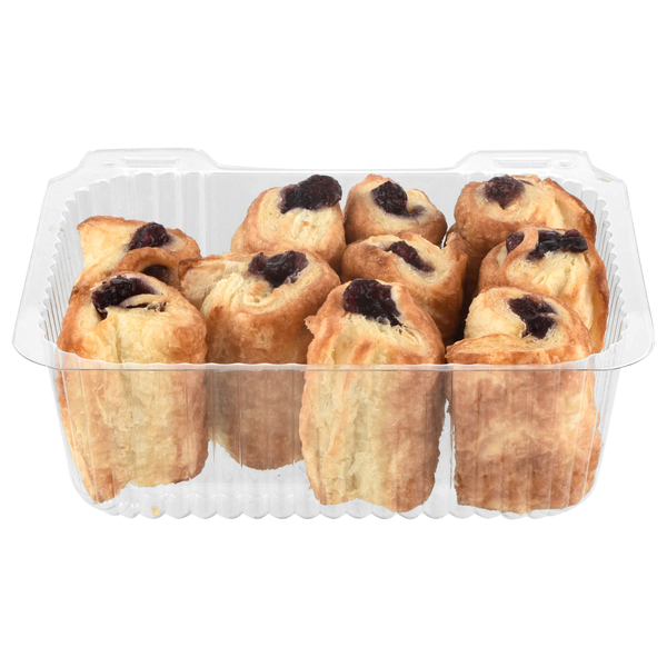 Hannaford Bakery Sugared Blueberry Strudel Bites