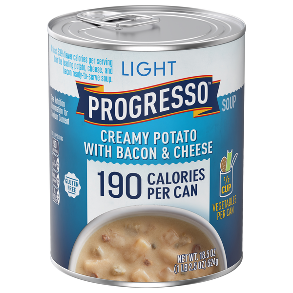 Progresso Light Gluten Free Creamy Potato with Bacon & Cheese Soup