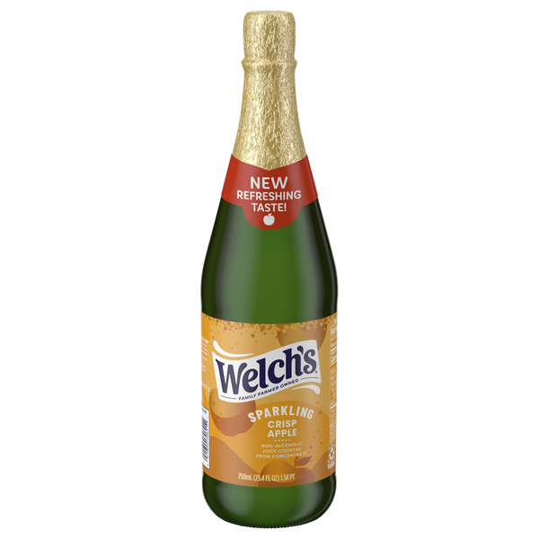 Welch's Non-Alcoholic Crisp Apple Sparkling Juice Cocktail