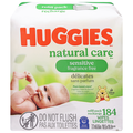 Huggies Natural Care Sensitive Fragrance Free Baby Wipes Refill