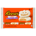 Reese's Pumpkins White Creme Peanut Butter Halloween Candy Cups - 6 ct
