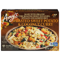Amy's Dairy & Gluten Free Roasted Sweet Potato & Coconut Curry Frozen Meal