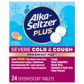Alka-Seltzer Plus PowerFast Fizz Severe Cold & Cough Citrus Tablets