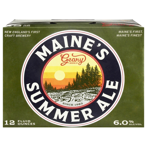 Geary Brewing Co. Maine's Summer Ale Beer - 12 pk