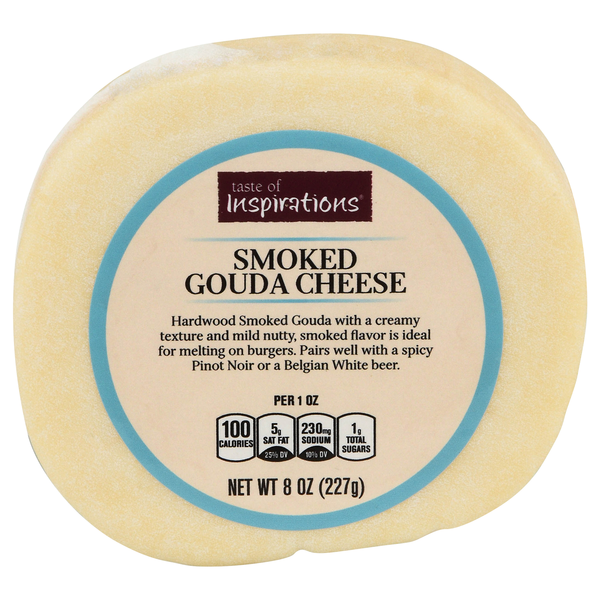 Taste of Inspirations Smoked Gouda Cheese Wheel