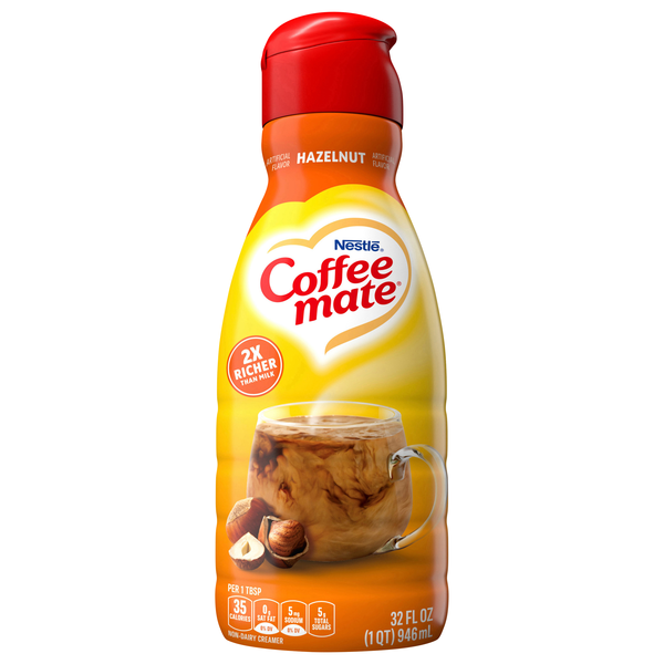 Coffee mate Hazelnut Flavored Coffee Creamer