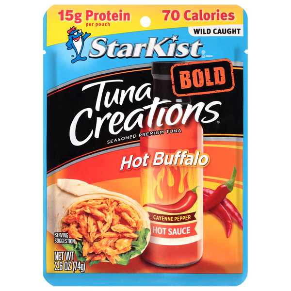 StarKist Tuna Creations Wild Caught BOLD Hot Buffalo Seasoned