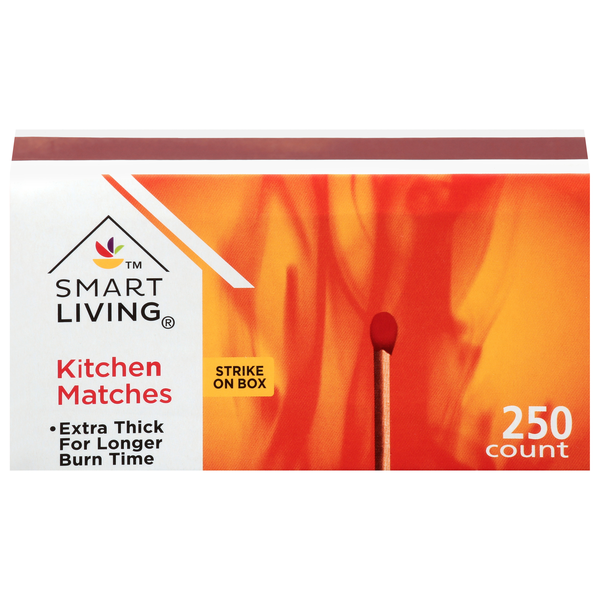 Smart Living Kitchen Matches - 3 pk