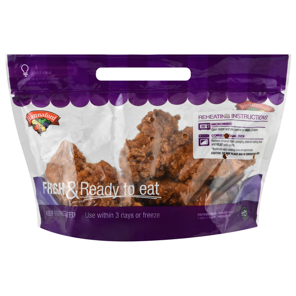 Hannaford Spicy Chicken Tenders Fully Cooked (Cold)