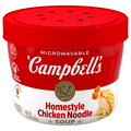 Campbell's Homestyle Chicken Noodle Soup Microwavable Bowl