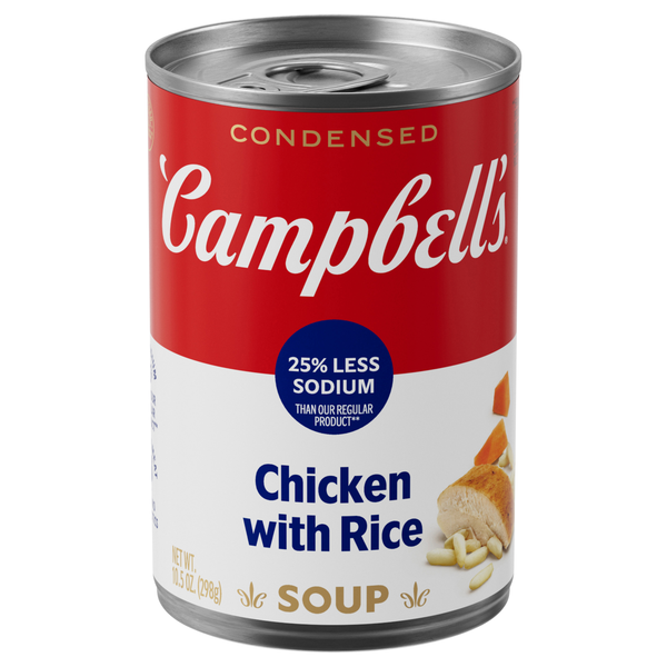 Campbell's Condensed Chicken with Rice Soup