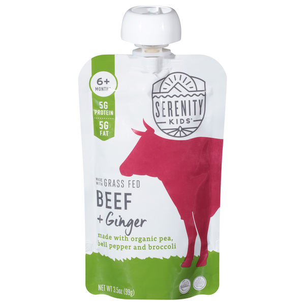 Save on Serenity Kids Baby Food Grassfed Beef + Ginger Order Online