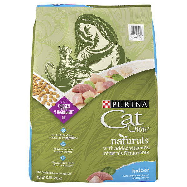 Purina Cat Chow Naturals Indoor Chicken & Turkey Adult Dry Cat Food