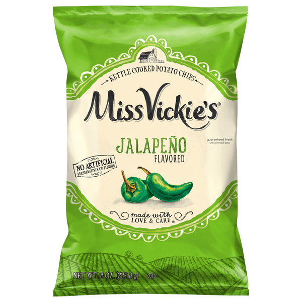 Miss Vickie's Jalapeno Kettle Cooked Potato Chips