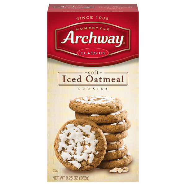 Archway Classics Soft Iced Oatmeal Cookies