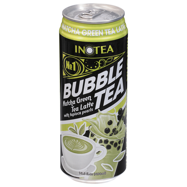Save on Inotea Matcha Green Tea Latte Bubble Tea with Tapioca Pearls